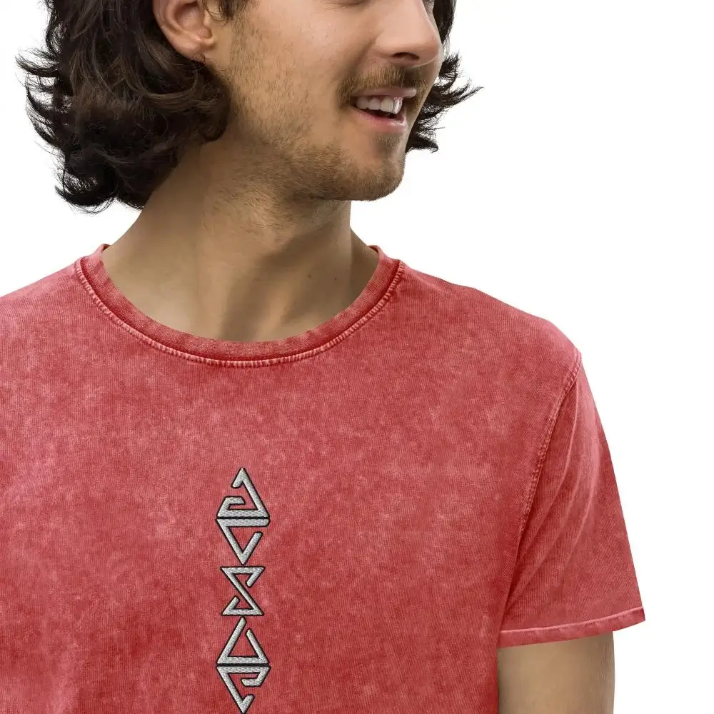 Witcher’s five signs of Power - Denim T-Shirt (11)
