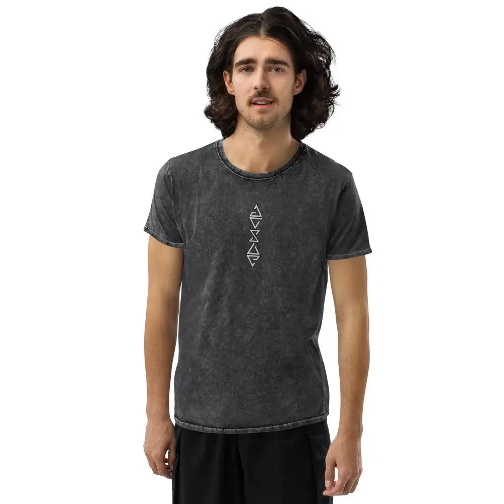 Witcher’s five signs of Power - Denim T-Shirt (12)