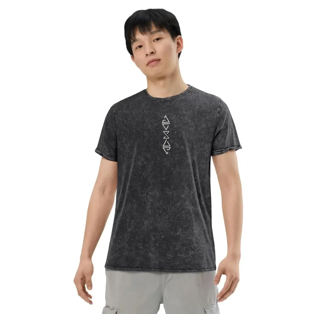 Witcher’s five signs of Power - Denim T-Shirt (14)