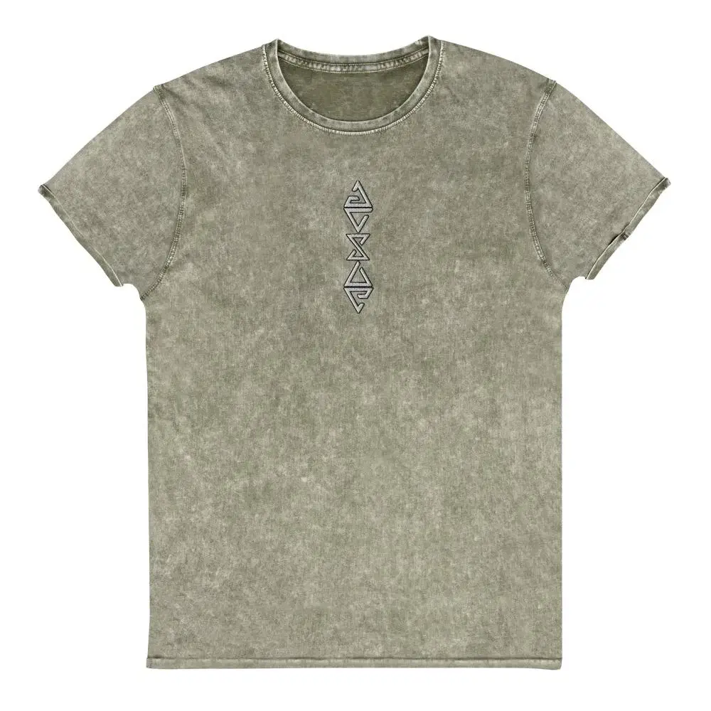 Witcher’s five signs of Power - Denim T-Shirt (3)
