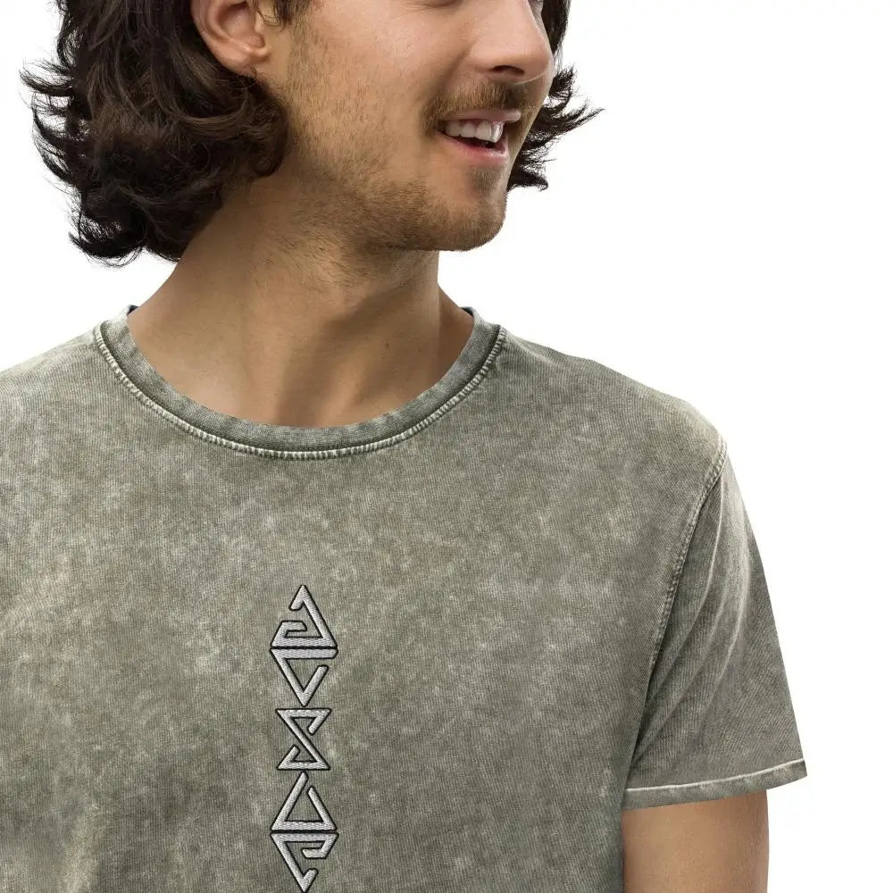 Witcher’s five signs of Power - Denim T-Shirt (4)