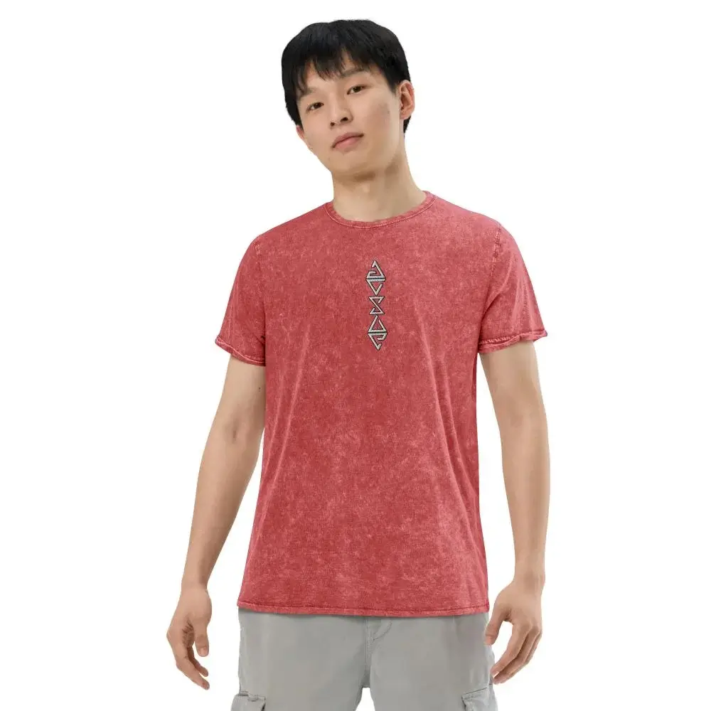 Witcher’s five signs of Power - Denim T-Shirt (9)