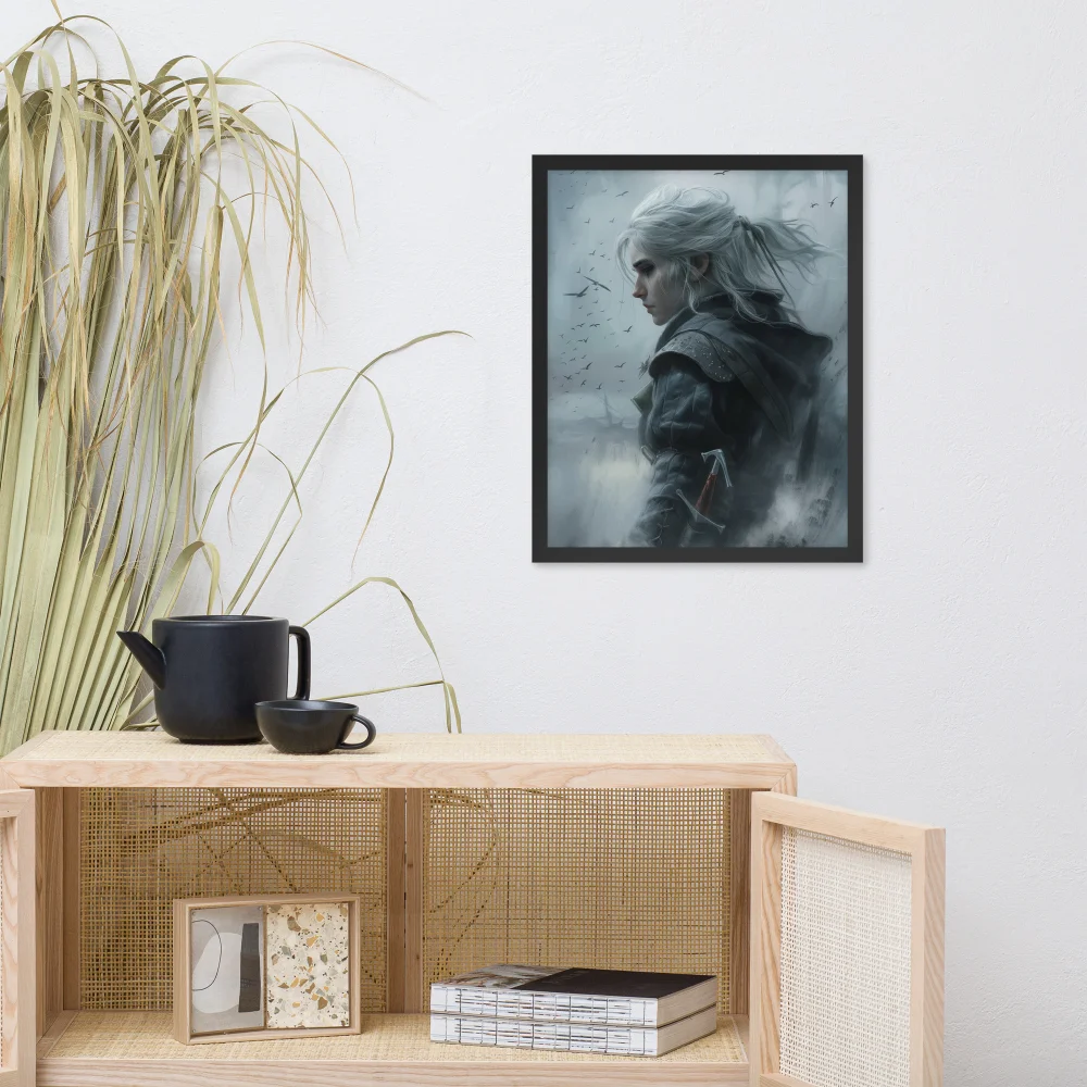 Ciri beyond the Isle of Mist - Wall art Poster-16x20-front-68c76d3877173