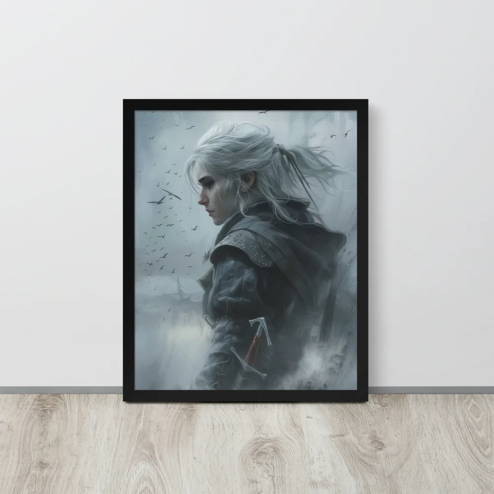 Ciri beyond the Isle of Mist - Wall art Poster-16x20-front-68c76d38789ed