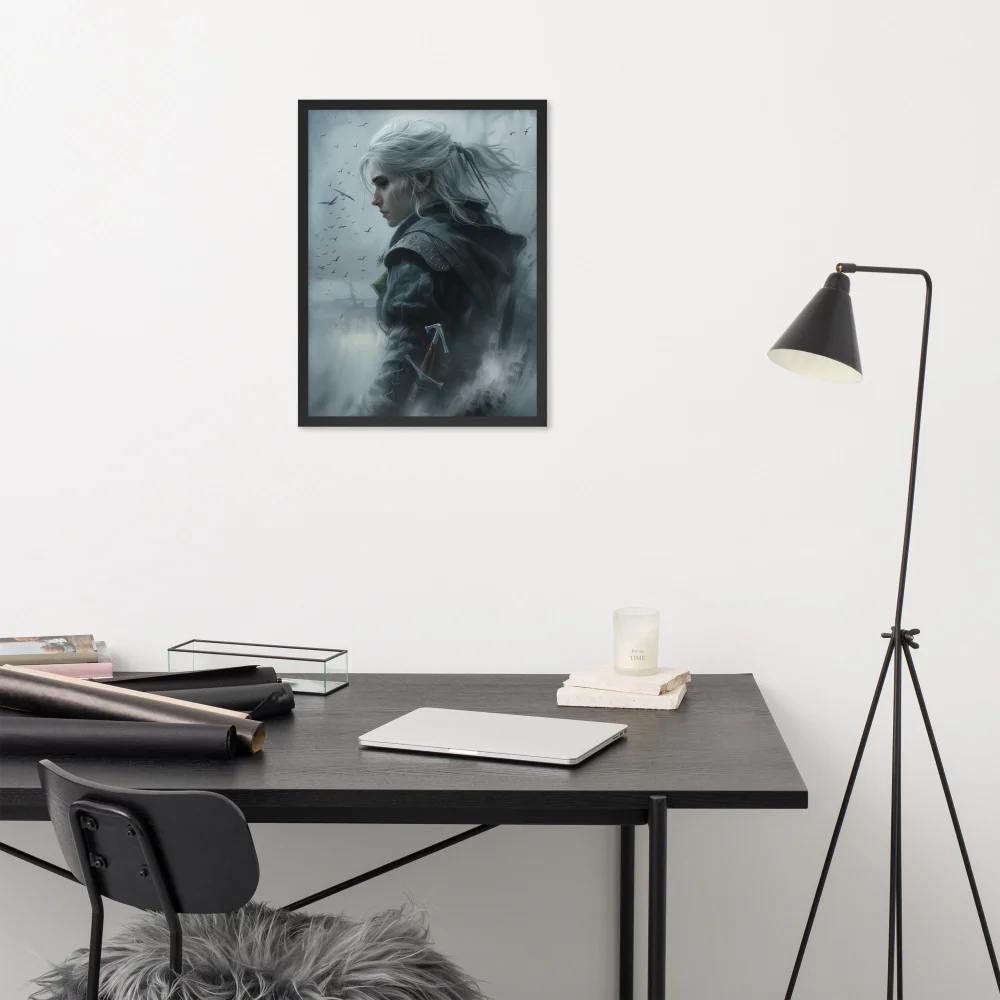 Ciri beyond the Isle of Mist - Wall art Poster-18x24-front-68c76d3877c7e