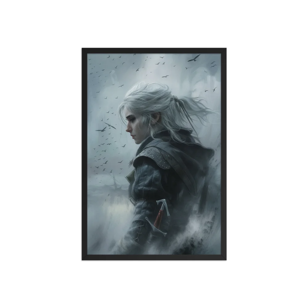 Ciri beyond the Isle of Mist - Wall art Poster-20x30-front-68c76d387950c