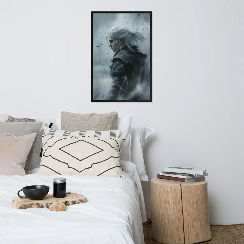 Ciri beyond the Isle of Mist - Wall art Poster-24x36-front-68c76d38767c6