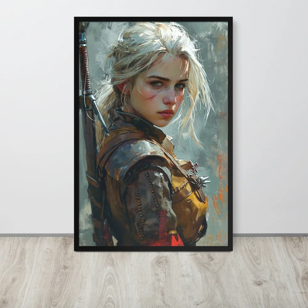 Ciri of the White Frost 24x36