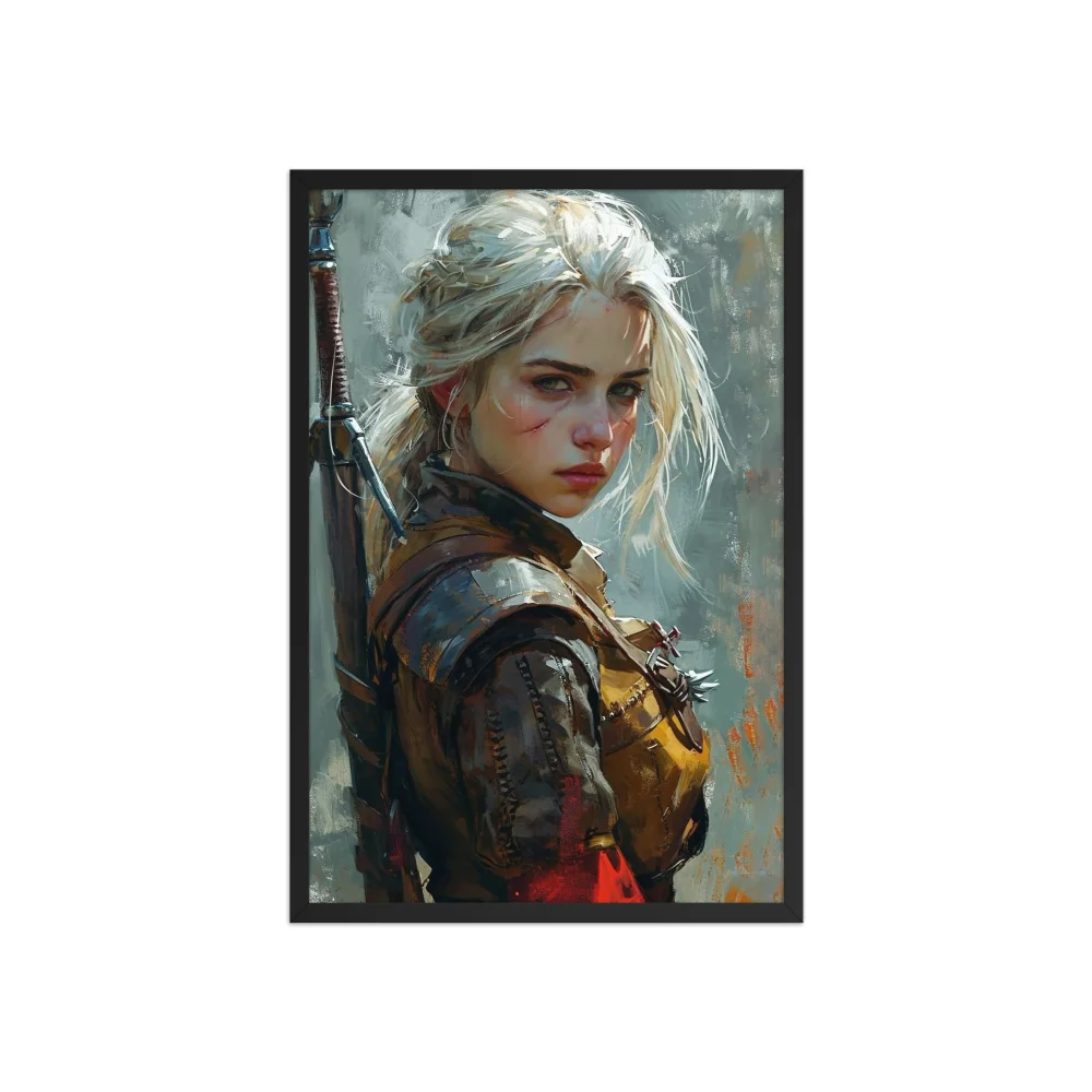 Ciri of the White Frost20x30-
