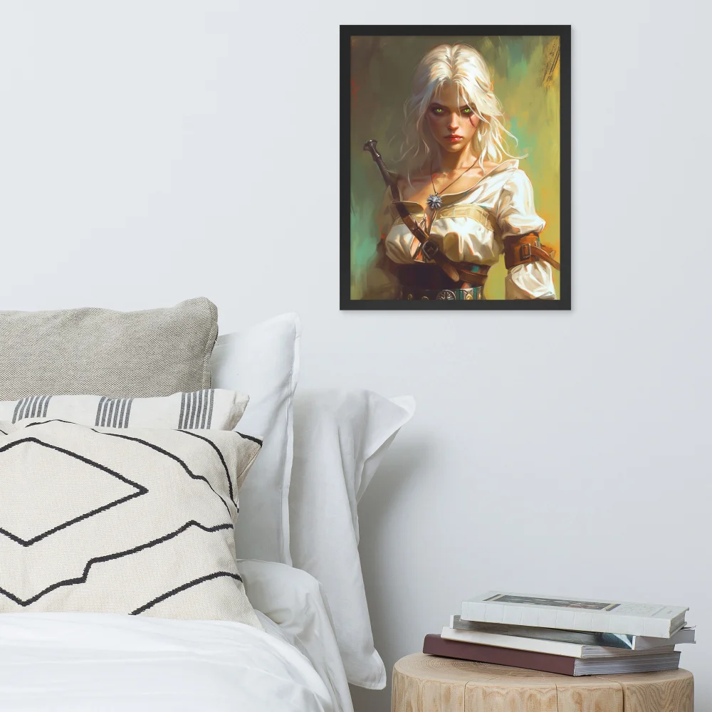 Ciri, the Princess of Cintra - Wall art Poster -16x20-front-68c9fcb41fa7b