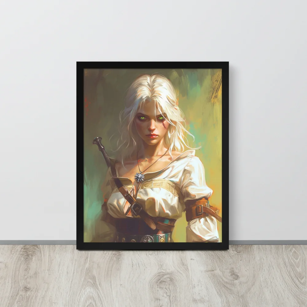 Ciri, the Princess of Cintra - Wall art Poster 16x20-front-68c9fcb421222