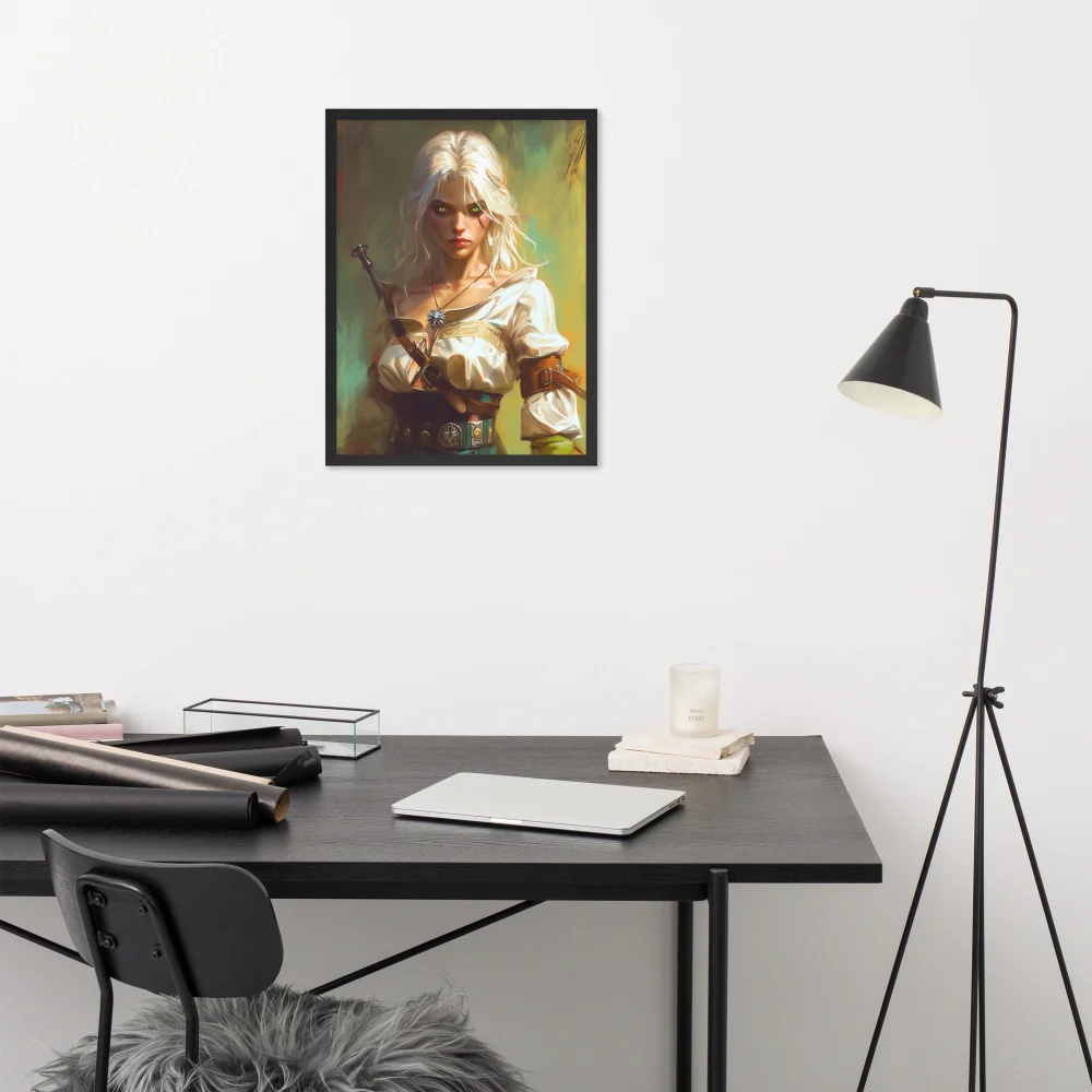Ciri, the Princess of Cintra - Wall art Poster 18x24-front-68c9fcb420812