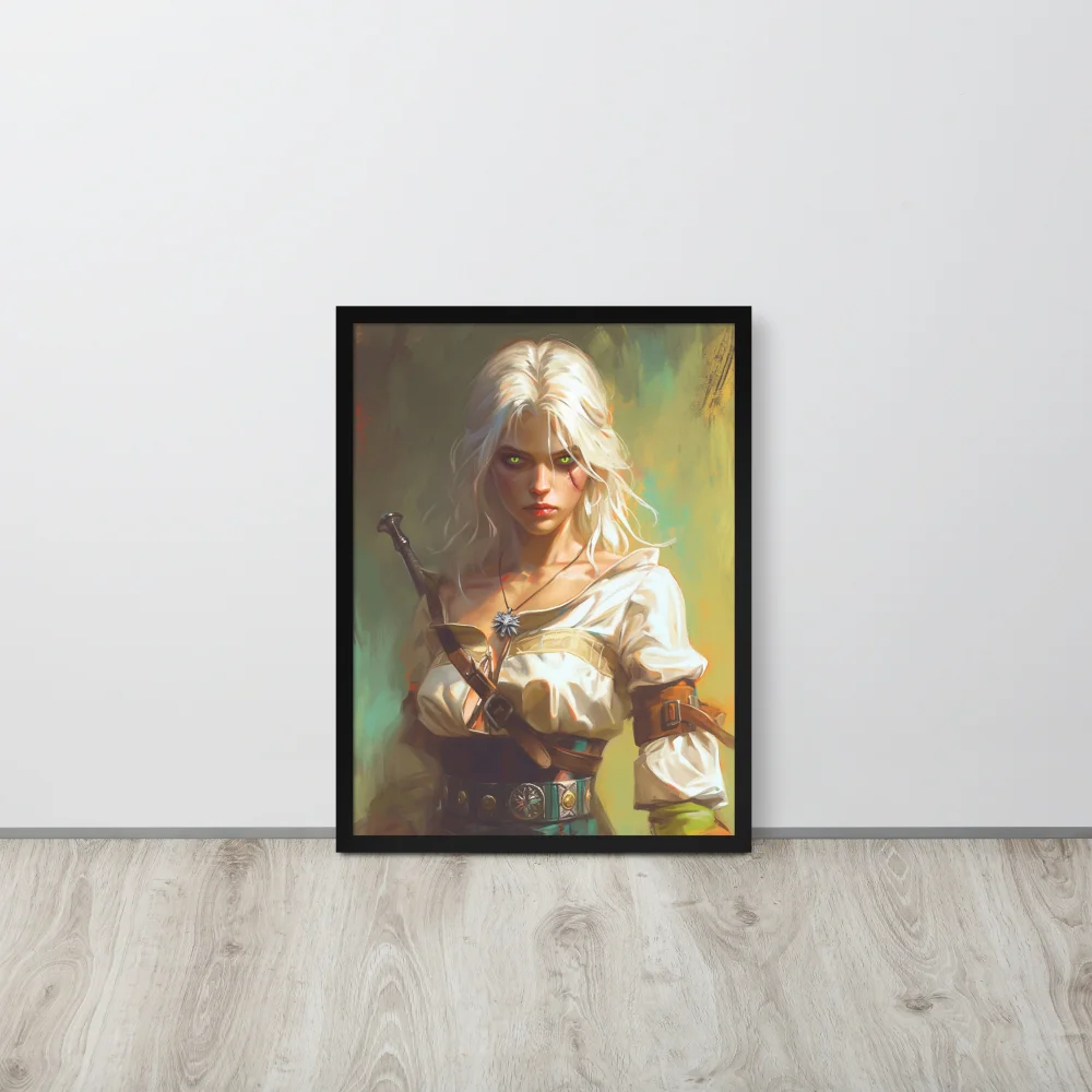 Ciri, the Princess of Cintra - Wall art Poster -18x24-front-68c9fcb420e04