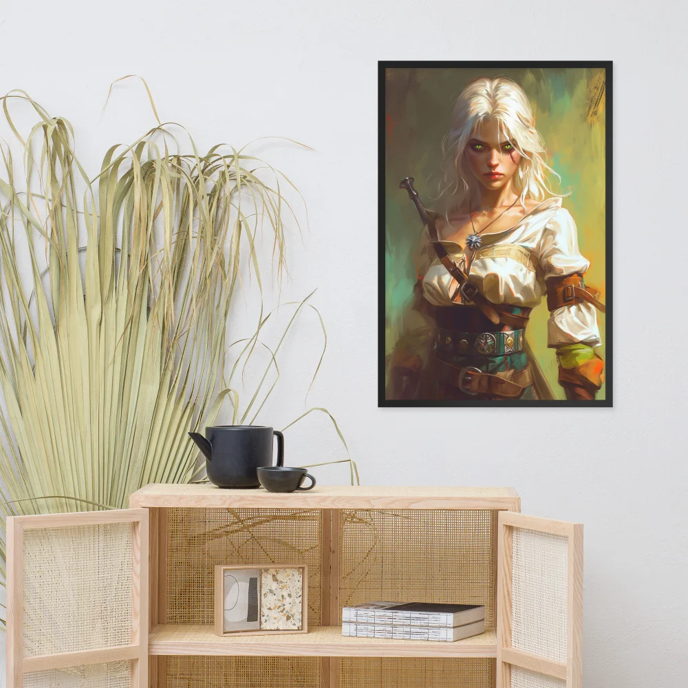 Ciri, the Princess of Cintra - Wall art Poster -24x36-front-68c9fcb41fe59