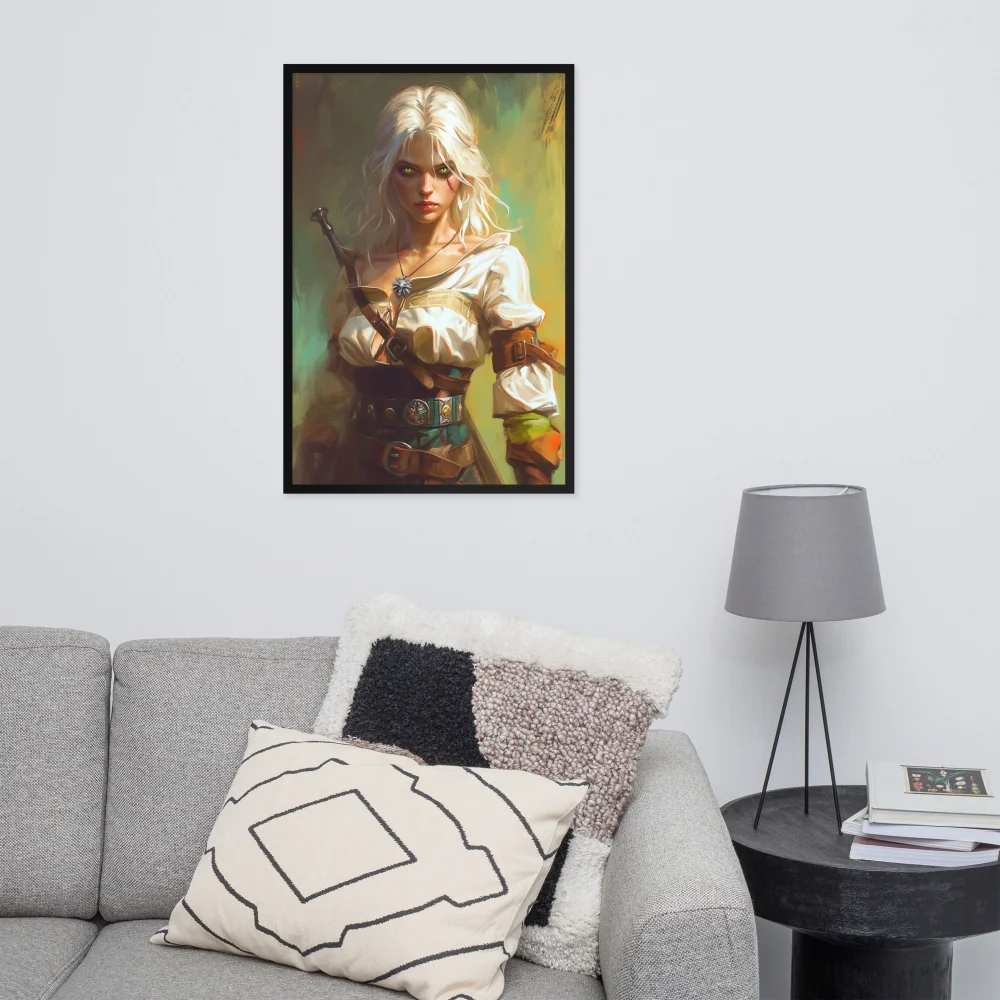 Ciri, the Princess of Cintra - Wall art Poster -24x36-front-68c9fcb42045b