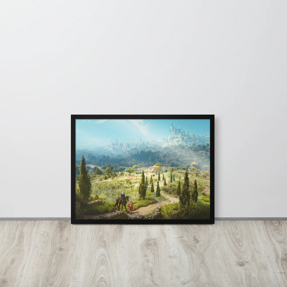 Geralt & Dandelion's Old Tale - Wall art Poster -18x24-front-68c8abe5e4b9b