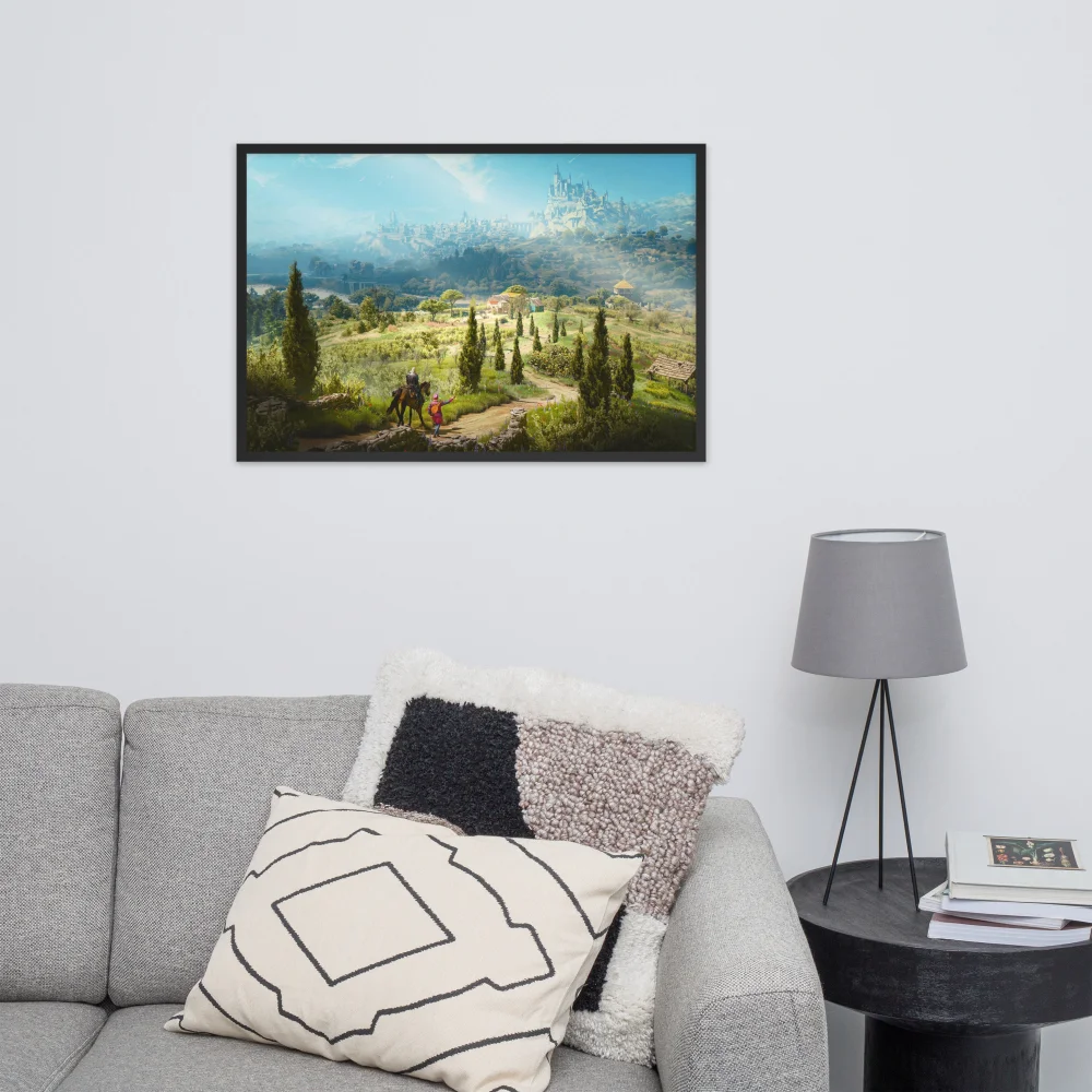 Geralt & Dandelion's Old Tale - Wall art Poster -24x36-front-68c8abe5e40e9