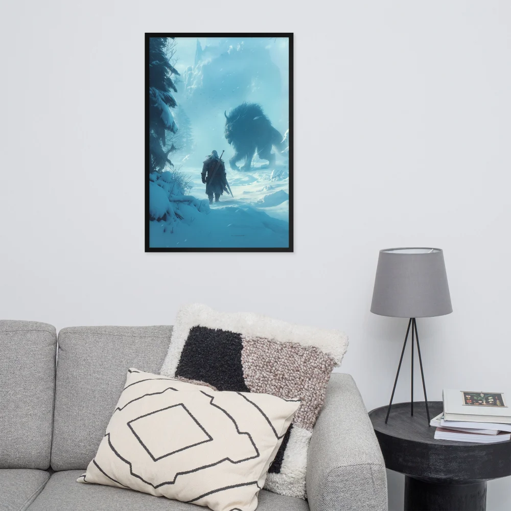 The White Wolf’s Prey - Poster Wall art24x36-front-68c603a35c82e