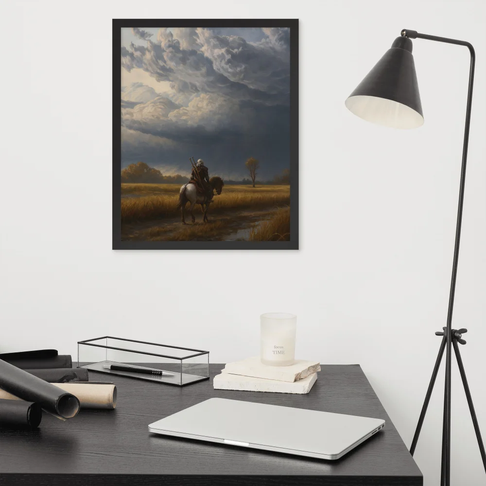 Witcher Beneath the Ashen Skies - Poster Wall art -16x20-front-68c729a8ac4e7