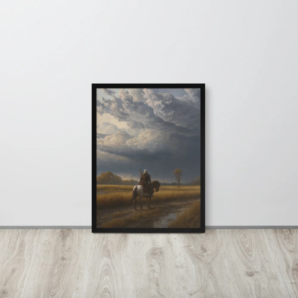 Witcher Beneath the Ashen Skies - Poster Wall art -18x24-front-68c729a8acd64