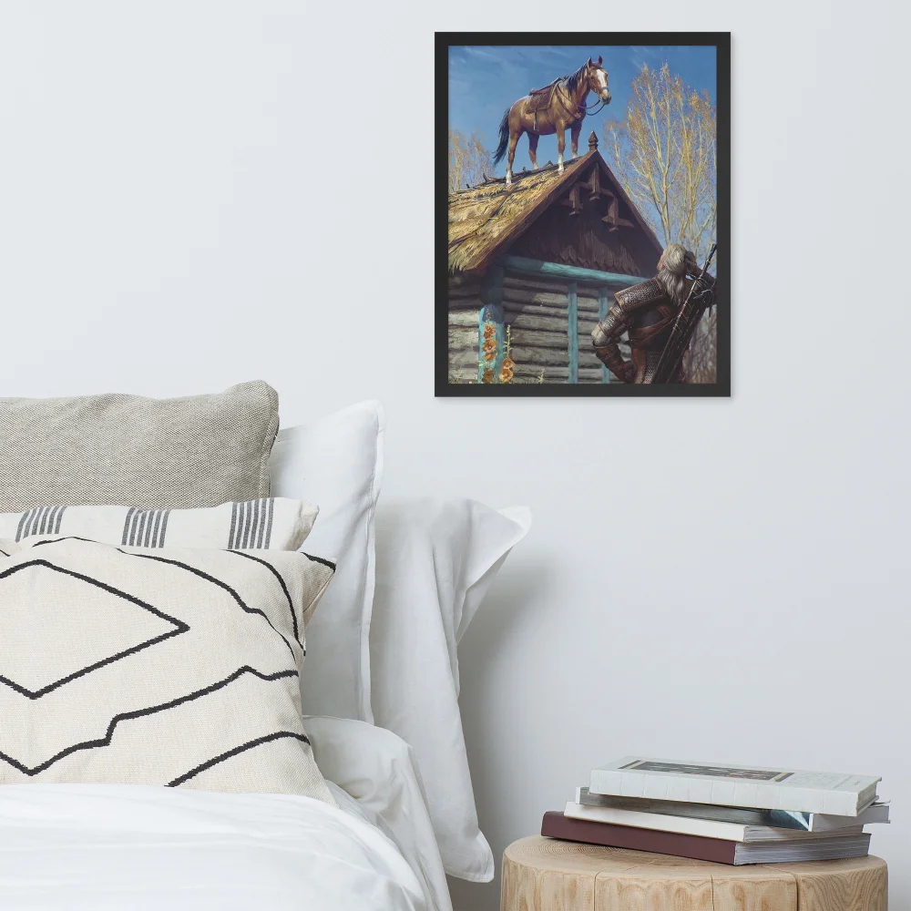Witcher Glitch - Wall art Poster -16x20-front-68c8b48617cc7