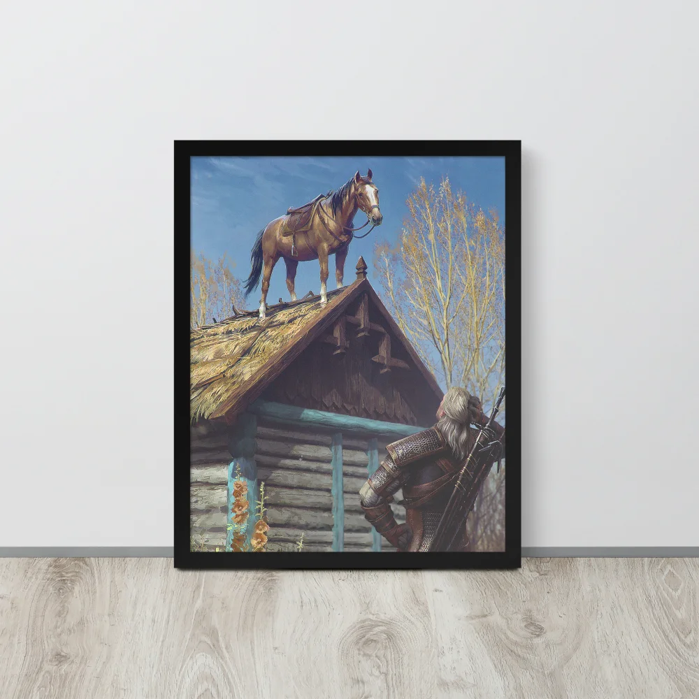 Witcher Glitch - Wall art Poster -16x20-front-68c8b486196c1