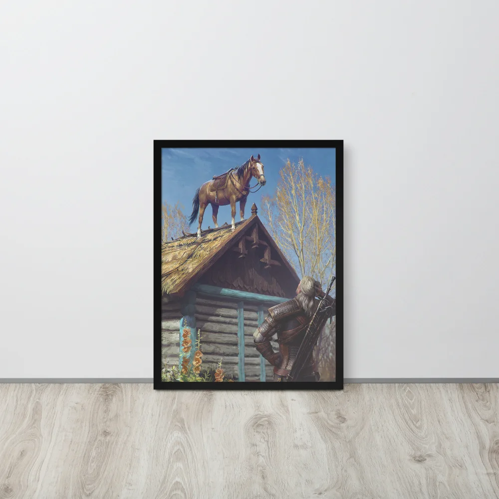 Witcher Glitch - Wall art Poster -18x24-front-68c8b486192af