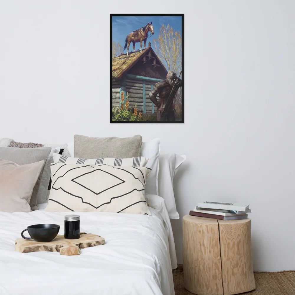 Witcher Glitch - Wall art Poster -24x36-front-68c8b48617aa9