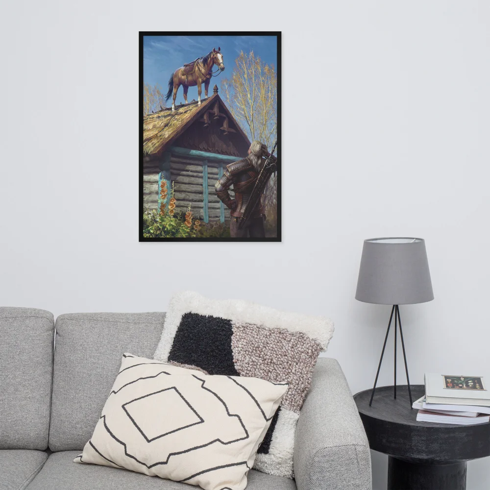 Witcher Glitch - Wall art Poster -24x36-front-68c8b4861881f