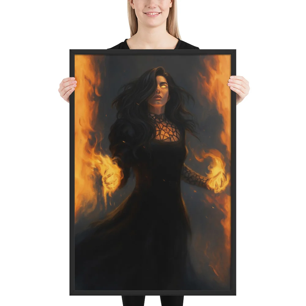 Yennefer's Curse of Flames-24x36-person-68c852d9c66f8